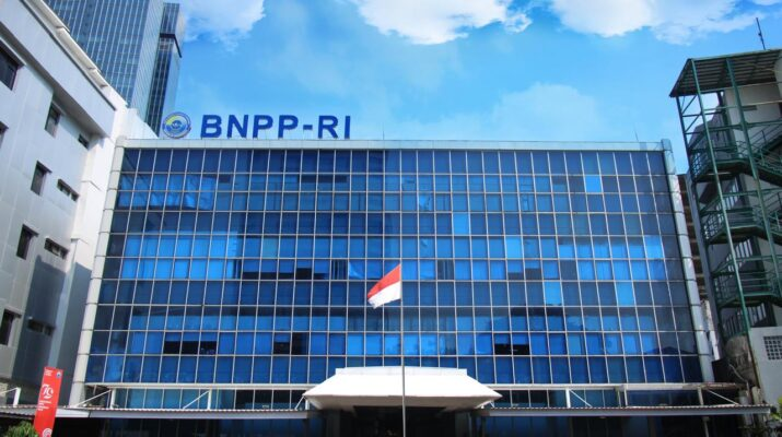 Peta lokasi kantor BNPP